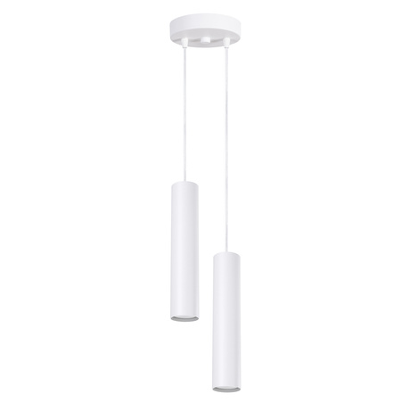 Lampe suspendue LAGOS 2P blanc