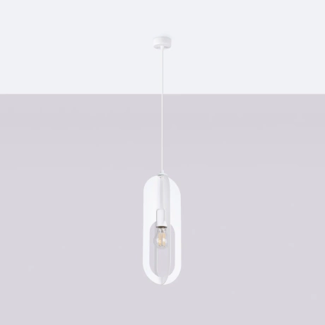 Lampe suspendue NICUS 1 blanc