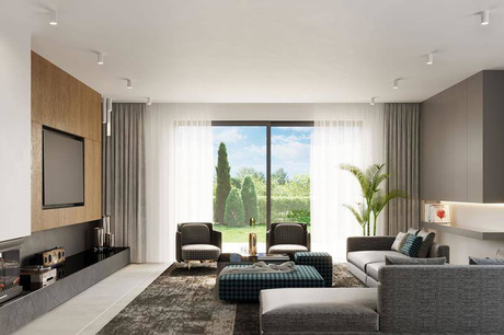 Plafond LAGOS 60 blanc + 1x ampoule LED GU-10 4000K Froid 7W 630lm