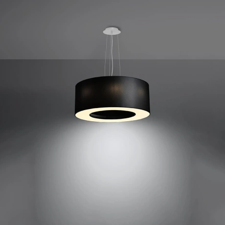 Lustre SATURNO 50 noir