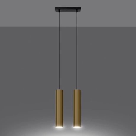 Lampe suspendue LAGOS 2 or poli