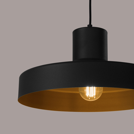 Lampe suspendue BILO noir
