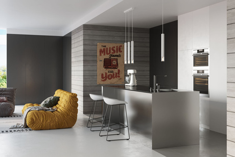 WEZYR 1 lampe suspendue blanche + 1x ampoule LED G9 4000K froide 4,5W 530lm