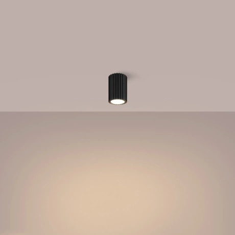 Plafonnier KARBON 10 noir