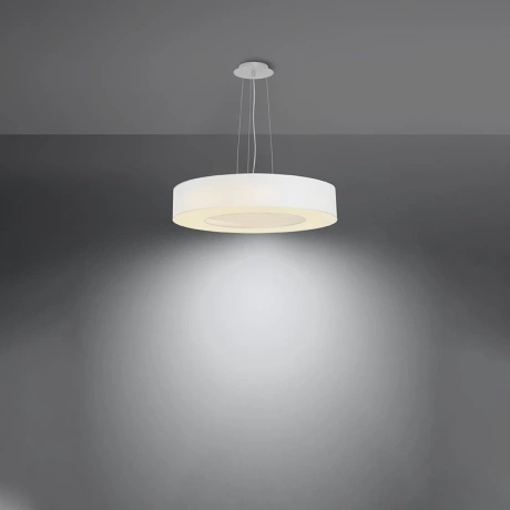 Lustre SATURNO SLIM 50 blanc