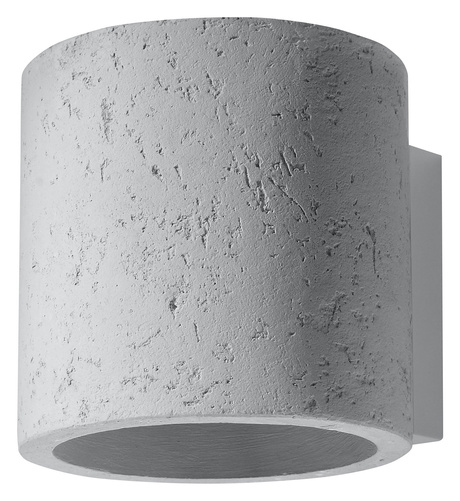 Applique ORBIS béton + 1x ampoule LED G9 3000K Warm 4.5W 510lm