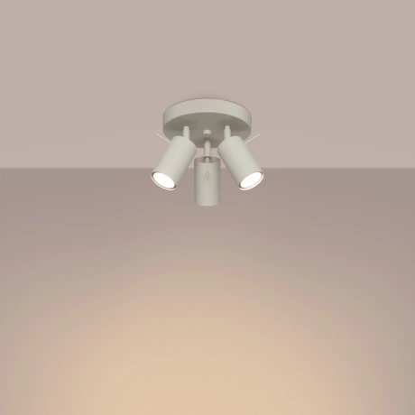Plafonnier RING 3P beige
