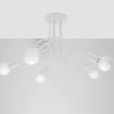 Lustre LOOP 5 blanc