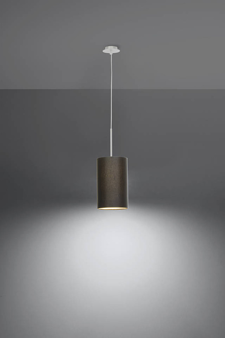Lustre OTTO 15 noir + 1x ampoule LED E27 3000K Warm 7.5W 620lm