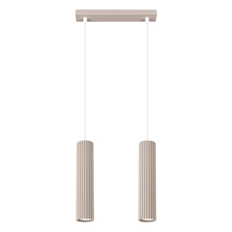 Lampe suspendue KARBON 2 taupe