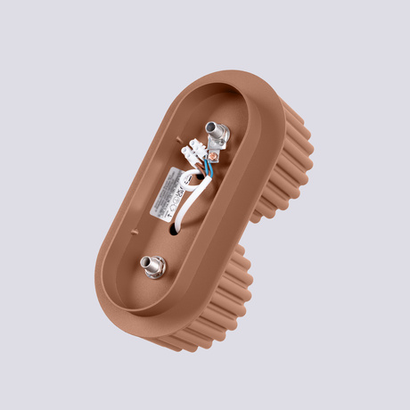 Plafonnier AURA 2 moka Gx53