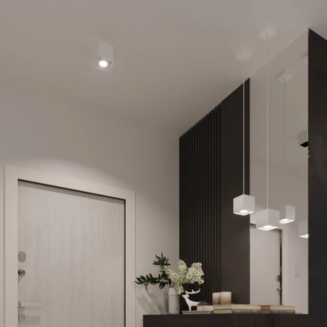 Plafonnier QUAD 1 blanc