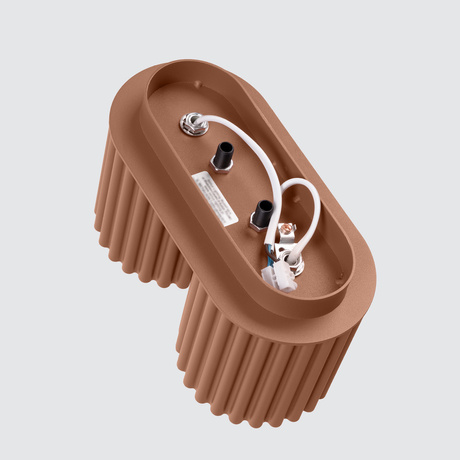 Plafonnier AURA 2 moka GU10