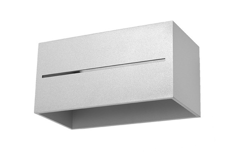 Applique LOBO MAXI gris + 2x ampoule LED G9 4000K Cold 4,5W 530lm