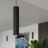 Lampe suspendue KARBON 1 noir