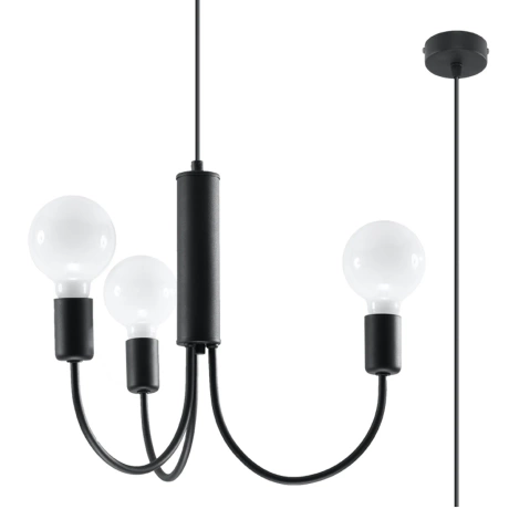 Lustre PICCOLO 3 noir
