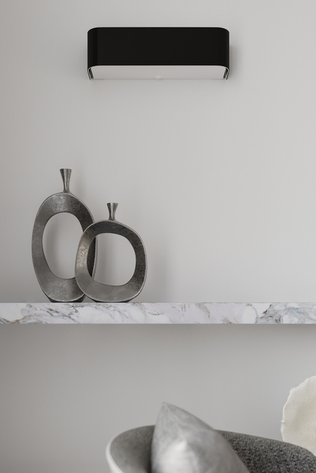 Lustre LOKKO 55 noir + 5x ampoule LED E27 3000K Warm 7.5W 620lm