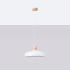 Lampe suspendue INDY blanc