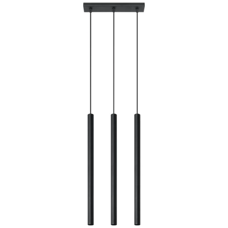 Lampe pendante PASTELO 3 noir