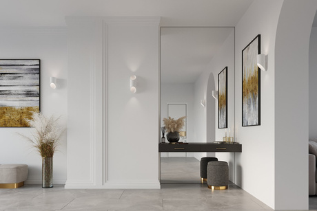 Applique PENNE 20 blanc + 1x ampoule LED G9 3000K Warm 4.5W 510lm