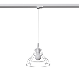 ANATA lampe suspendue blanche E27