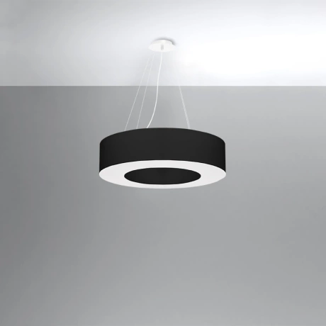 Lustre SATURNO 70 noir