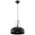 Lampe pendante CASCO noir/blanc