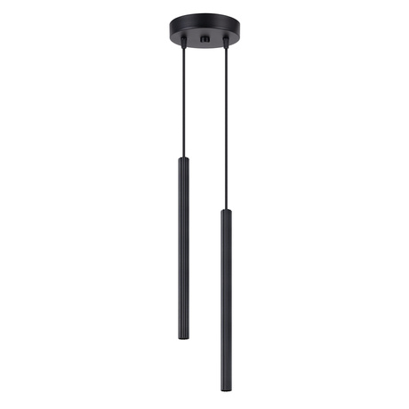 Lampe suspendue ARCHE 2P noir