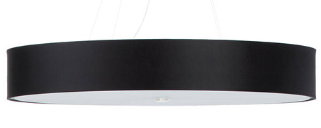 Lustre SKALA 90 noir + 6x ampoule LED E27 4000K Froid 7.5W 650lm