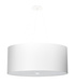 Lustre OTTO 60 blanc + 5x ampoule LED E27 3000K Warm 7.5W 620lm