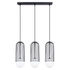 BRINA Lampe suspendue 3L noire + 3x ampoule LED G9 4000K Cold 4.5W 460lm