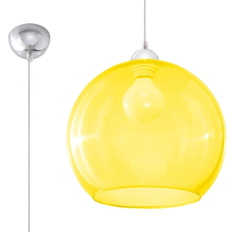 Lampe pendante BALL jaune