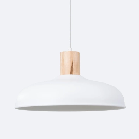 Lampe suspendue INDY blanc