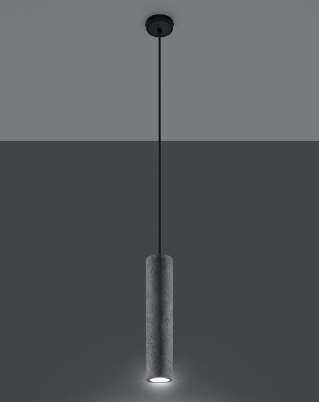 LUVO 1 lampe suspendue + 1x ampoule LED 7W GU-10 3000K chaude 620lm