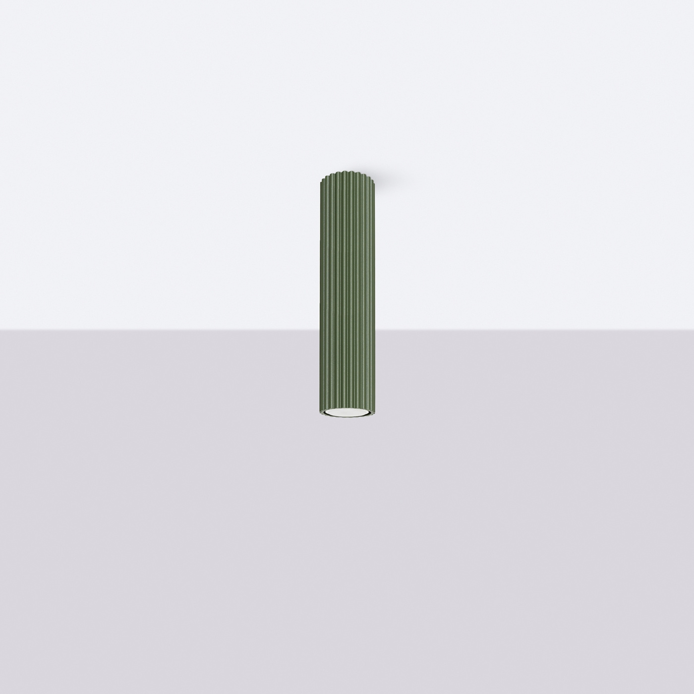 Plafonnier KARBON 30 vert olive