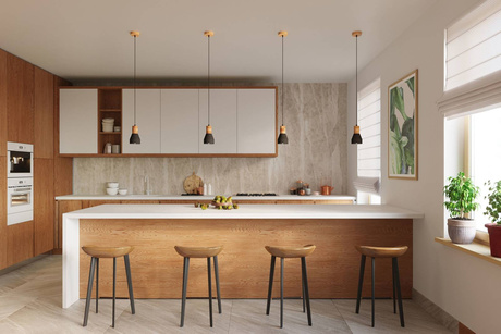 QUBIC lampe suspendue noire + 1x ampoule LED E27 4000K froide 7,5W 650lm