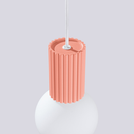 Lampe pendante HALO 1 peach