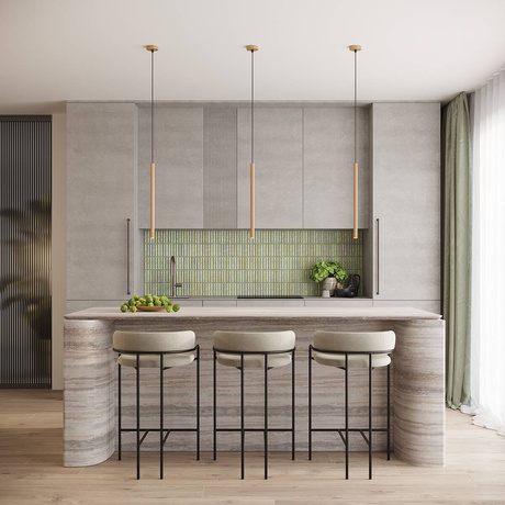 ARCHE 1 lampe suspendue dorée + 1x ampoule LED G9 3000K chaude 4.5W 450lm