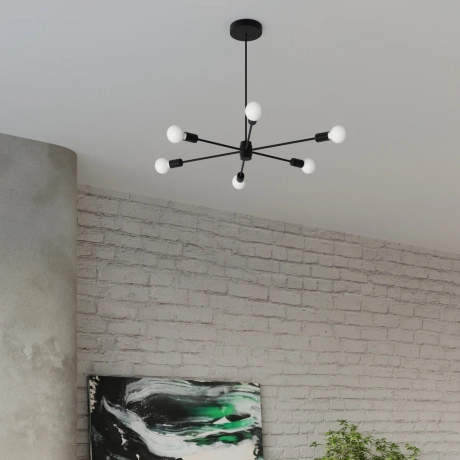 Lustre LANGO 5 noir