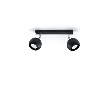 Plafonnier OCULARE 2 noir