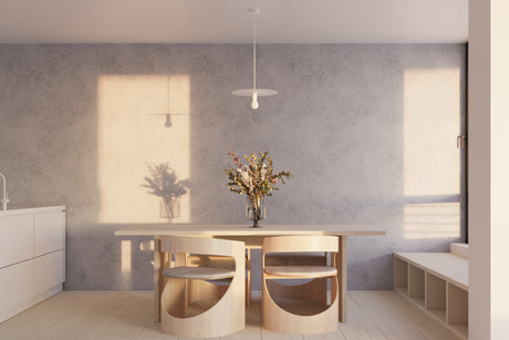 FLAVIO lampe suspendue blanche + 1x ampoule LED E27 3000K Warm 7,5W 620lm