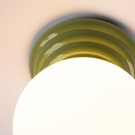 Plafonnier ZORI vert IP44