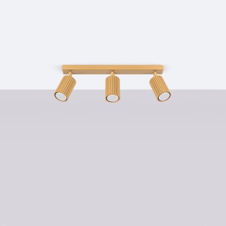 Plafonnier KARBON 3L or