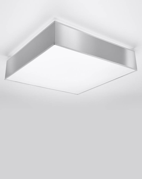 Plafond HORUS 55 GREY + 4x ampoule LED E27 4000K Cold 7.5W 650lm