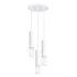 Lampe suspendue LAMI 3P blanc