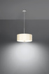 Lustre SKALA 30 blanc + 3x ampoule LED E27 3000K Warm 7.5W 620lm