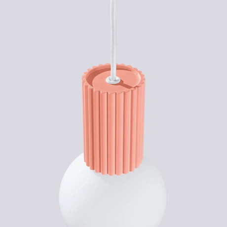 Lampe pendante HALO 1 peach