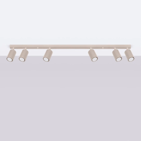 Plafonnier KARBON 6L taupe