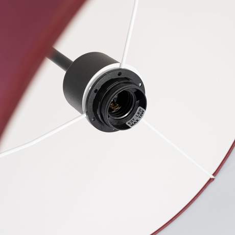 Lampe pendante NEVIA bordeaux