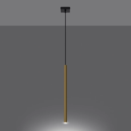 Lampe suspendue PASTELO 1 or poli